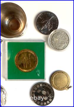 1 Ounce Silver Maple Leaf Jewelry Bracelet Medal Coin Lot Sale