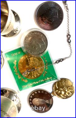 1 Ounce Silver Maple Leaf Jewelry Bracelet Medal Coin Lot Sale