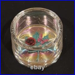 1 Oz Silver Maple Leaf BUTTERFLY ROSE Nature Series Only 155 Minted Worldwide