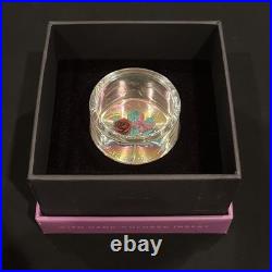 1 Oz Silver Maple Leaf BUTTERFLY ROSE Nature Series Only 155 Minted Worldwide