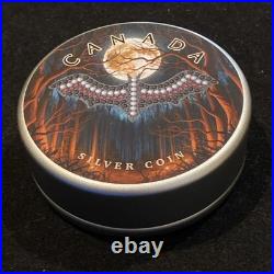 1 Oz Silver Maple Leaf with Bejeweled Bat Insert ONLY 100 MINTED Full Moon 1 Oz Silver Maple Leaf with Bejeweled Bat Insert ONLY 100 MINTED Full Moon
