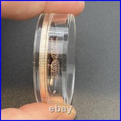 1 Oz Swarovski Bejeweled Silver Maple Leaf NIGHT BUTTERFLY ONLY 100 MADE 1 Oz Swarovski Bejeweled Silver Maple Leaf NIGHT BUTTERFLY ONLY 100 MADE