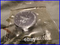 1 Troy Ounce. 9999 Silver 1999 Canadian Maple Sealed in original RCM packaging