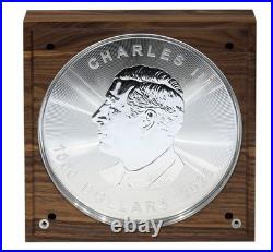10 Kilo kg Silver Canada Maple Leaf, 2025 BU, with Chest