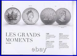 10 Kilo kg Silver Canada Maple Leaf, 2025 BU, with Chest