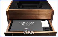10 Kilo kg Silver Canada Maple Leaf, 2025 BU, with Chest