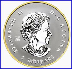 15$ Dollar Maple Leaf 5-Coin Fractional Set Canada Silver 2024