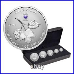 15 $ Dollar Maple Leaf Fractional Set Queen Elizabeth II Canada Silver 2026 15 $ Dollar Maple Leaf Fractional Set Queen Elizabeth II Canada Silver 2026