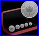 $15 Silver Maple Leaf 5-Coin Fractional Set Pulsating The Maple Tree CA 2021