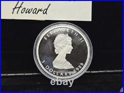 1979-1989 Canada 3-Coin Commemorative Maple Leaf Issue OGP Silver, Plat, Gold