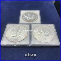 1988 1994 2012 CAN Bullion3x Canada $5 CAD Maple Leaf 1 oz Silver BUNC Coin