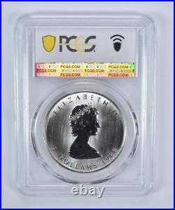 1988 Canada 5 Dollars Silver Maple Leaf MS69 PCGS Blue Label