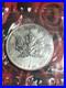 1989 1 Oz $5.9999 Fine Silver Canada Maple Leaf In Original Plastic Casing