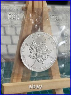 1993 1oz Canadian Maple Leaf Silver coin PERFECTLY RCM SEALED AND GENUINE (13)