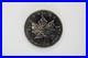 1993 Canada Maple Leaf 9999 Silver 1 oz $5 Coin With Certificate