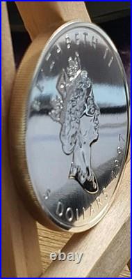 1997 1oz GENUINE Canada Maple leaf 1OZ SILVER MINT Coin EXTREME LOW MINTAGE