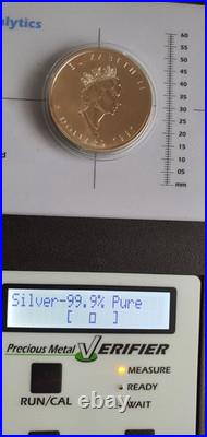 1997 1oz GENUINE Canada Maple leaf 1OZ SILVER MINT Coin EXTREME LOW MINTAGE