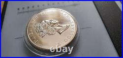 1997 1oz GENUINE Canada Maple leaf 1OZ SILVER MINT Coin EXTREME LOW MINTAGE