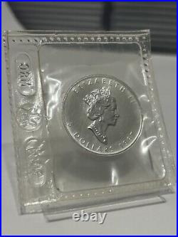 1997 Canada $5 Silver Maple Leaf Coin. 9999 Pure 1oz RCM SEALed Key Date #1