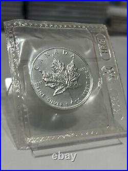 1997 Canada $5 Silver Maple Leaf Coin. 9999 Pure 1oz RCM SEALed Key Date #1