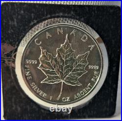 1997 Canada Key Date 1oz Fine Silver Maple Leaf, Rare