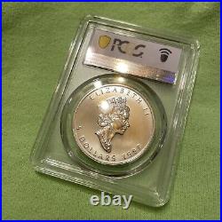 1997 Canada Silver Maple Leaf 1oz PCGS MS69 Lowest Mintage Key Date Top Pop RARE