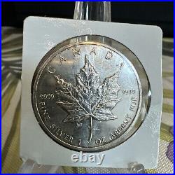 1997 Canada Silver Maple Leaf Super Rare Ultra Low Mintage 100,970