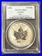 1998 1 Oz. 9999 Silver Canada Maple Leaf with Zodiac Series Tiger Privy Mark