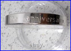 1998 Canada $50 Dollar Maple Leaf. 999 Silver 10oz Coin! 10th Anniversary! Rare