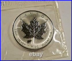 1999 CANADA $5 SILVER MAPLE LEAF RABBIT PRIVY MARK w COA 1 OZ COIN REVERSE PROOF