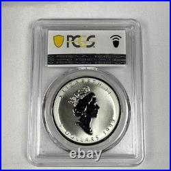 1999 Canada Rabbit Privy Silver Maple Leaf $5 PCGS MS69