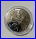 1oz 2004.9999 Silver Canadian Maple 5 Dollar Coin