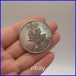 1oz 9999 Silver 2022 Canadian Maple Bullion Coin Collectible