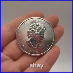 1oz 9999 Silver 2022 Canadian Maple Bullion Coin Collectible