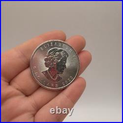 1oz 9999 Silver 2022 Canadian Maple Bullion Coin Collectible