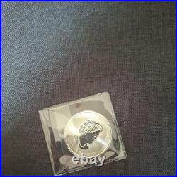 1oz Canadian Maple Leaf. 9999 Silver Bullion Coin 2016 NO RESERVE