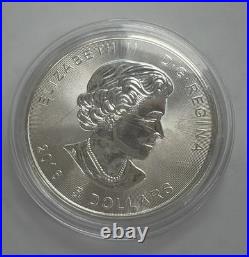 1oz Fine Silver 9999 Superman Canadian Maple Leaf Coin 2016