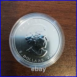 1oz Silver Canadian Maple Bullion Coin 2013 999 Fine Silver