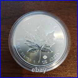 1oz Silver Canadian Maple Bullion Coin 2019 999 Fine Silver