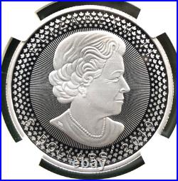 1oz silver 2019 Maple leaf. 9999 NGC PF-70, POTP. Top Pop. No 3 of 2,334 Perfect