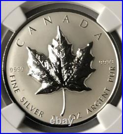 1oz silver 2022 Maple leaf NGC PF-70 Reverse, Ultra High Relief, No. 1 of 43