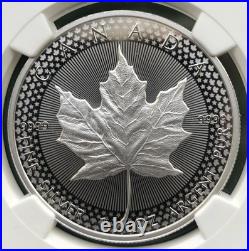 1oz silver Maple leaf, 2019, NGC PF-70, Pride of two nations. Top coin