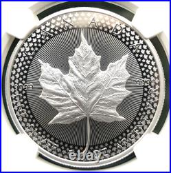 1oz silver Maple leaf, 2019, NGC PF-70 modified, Pride of two nations. Top Pop