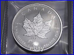 2 Silver Maple Leaf CANADA RAM PRIVY 1 oz. 9999 Fine. #17