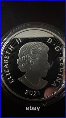 2 oz Silver Imposing Icons Series Bison Canada 2021 Coin $30