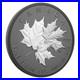 20 Dollar Canada Triple Maple Leaf Matte Proof 1 oz Silver Black Rhodium 2026
