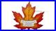 20 Dollar Coloured Maple Leaf Shaped Cut Out Canada 1 oz Silver PP 2016