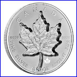 20$ Dollar Super Incuse Silver Maple Leaf Canada 1 OZ Silver Reverse Proof 2021
