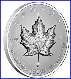 20$ Dollar Ultra High Relief Maple Leaf Canada 1 OZ Silver Reverse Proof 2022