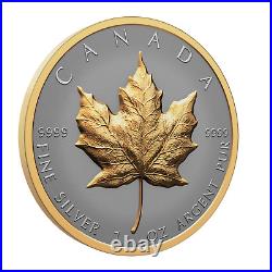 20$ Dollar Ultra High Relief Maple Leaf Canada 1 OZ Silver Reverse Proof 2023